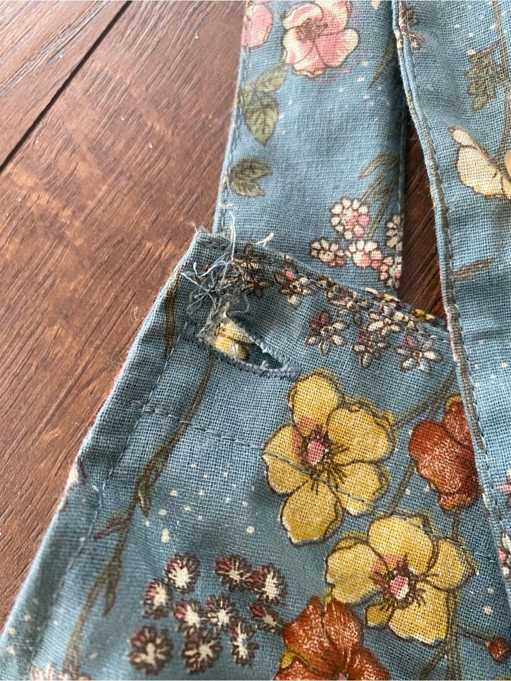 SM Wardrobe Floral Overall 100% cotton size XL - Picture 3 of 7